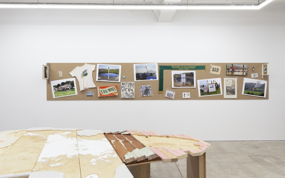 NO FUTURE - The Cost of Extraction. Installation view. Courtesy of Cheska Brown.